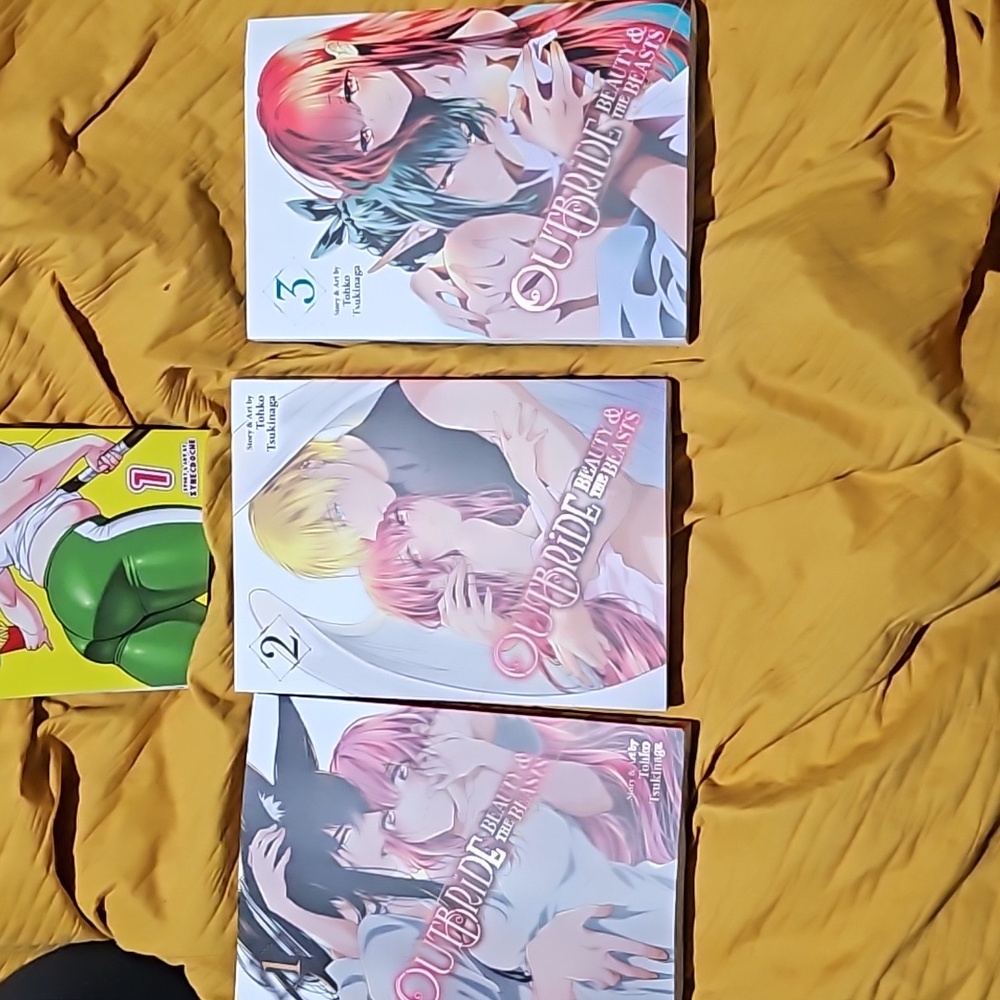 Outbride beauty and the beasts manga 1-3 and plus aized elf v 1